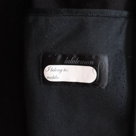 Lululemon Women's Sz 4 Black Audrey Full Zip Fitted Fleece High Neck Jacket - Picture 15 of 16